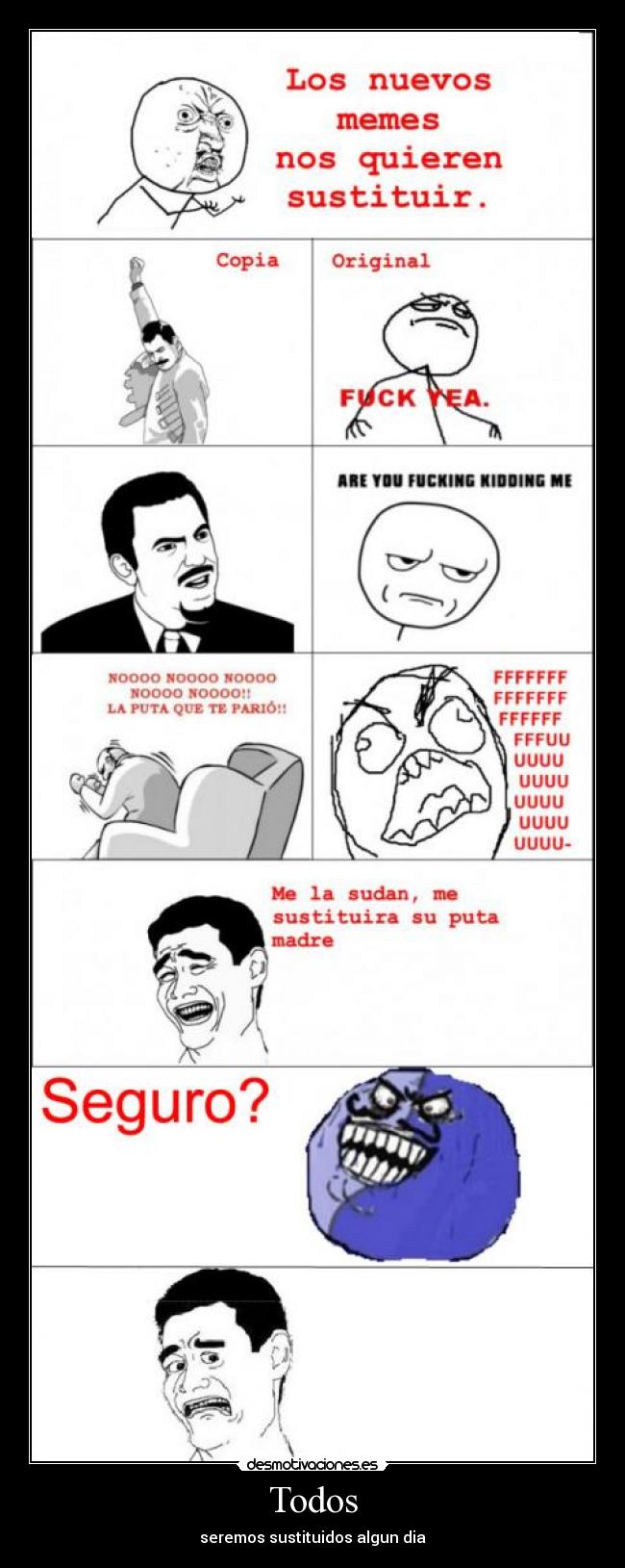 Todos - seremos sustituidos algun dia