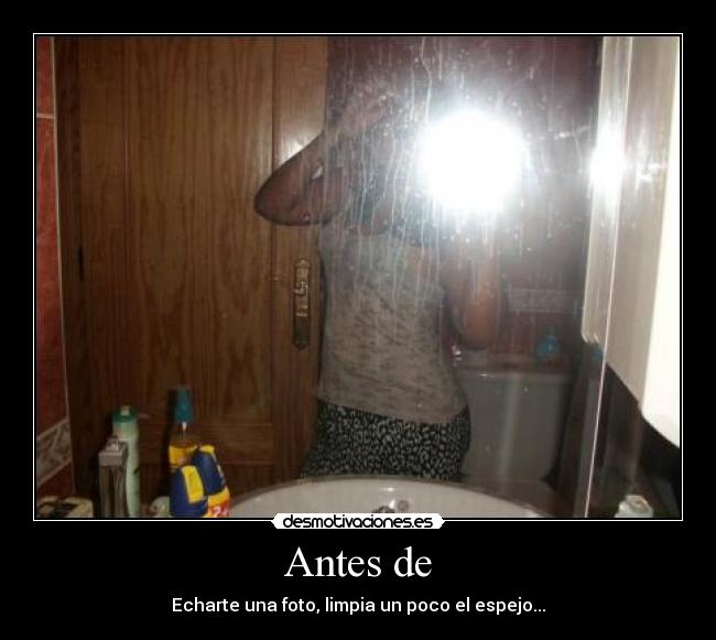 Antes de -