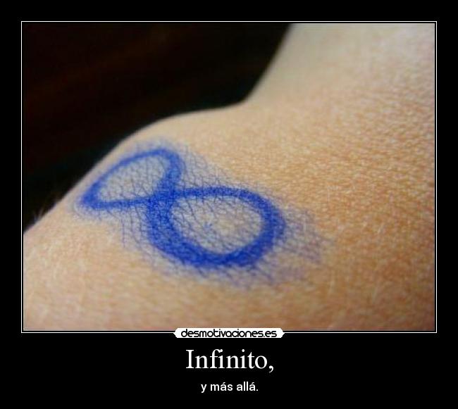 Infinito, -