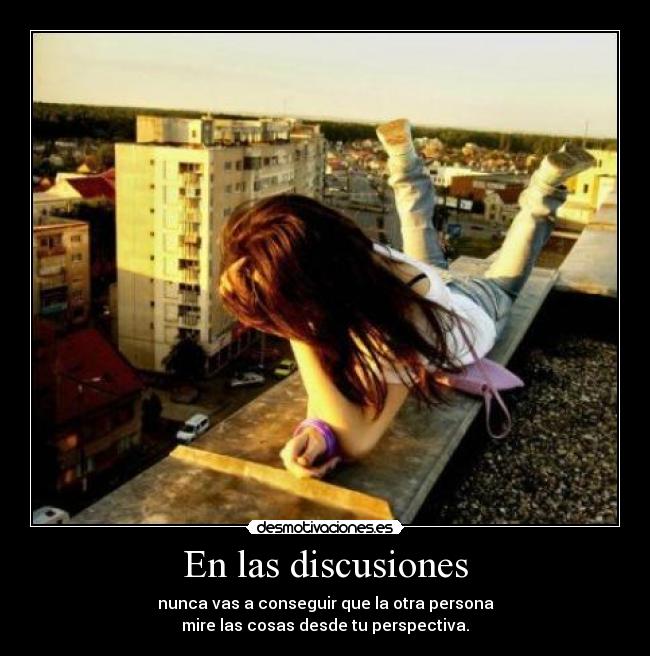 En las discusiones - 
