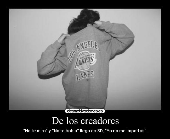 De los creadores - 