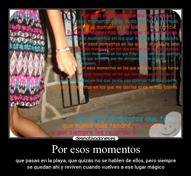 Por esos momentos - 