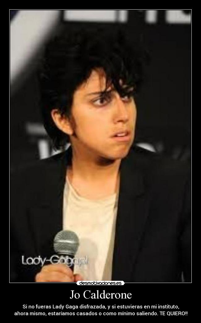 carteles calderone lady gaga amor casados quiero desmotivaciones