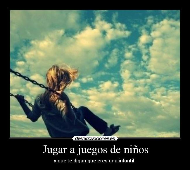 Jugar a juegos de niños - 