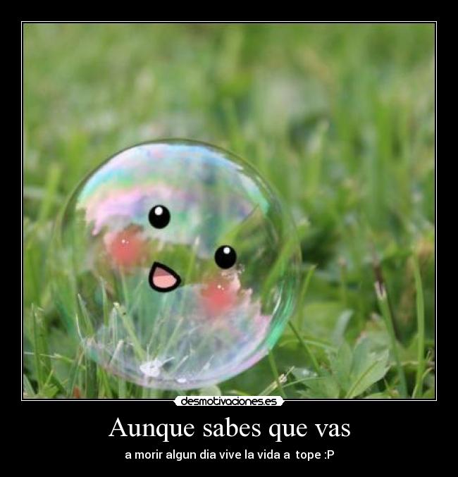 Aunque sabes que vas - 