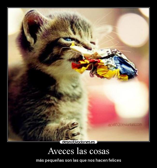 Aveces las cosas - 