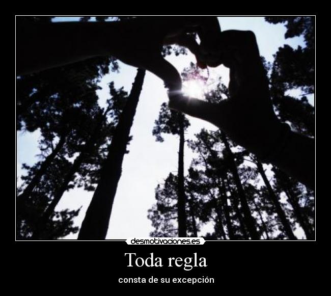 Toda regla -