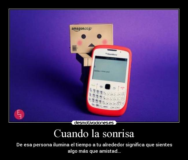 Cuando la sonrisa -