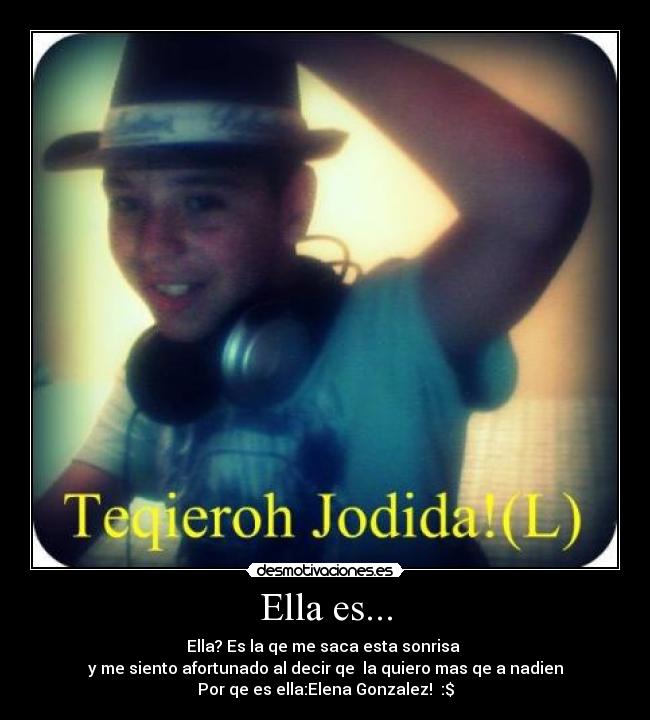 Ella es... - 