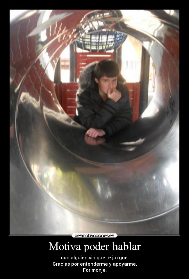 Motiva poder hablar - 