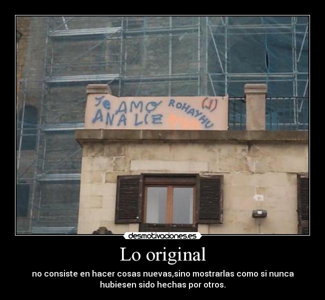 Lo original - 