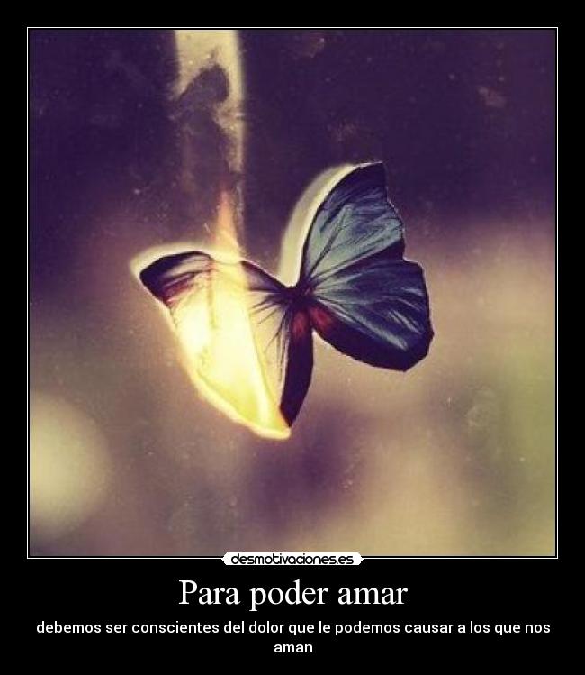 Para poder amar -