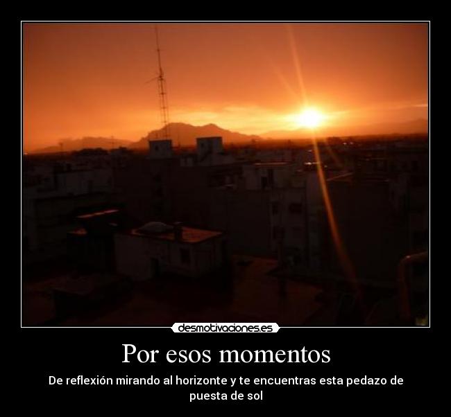 Por esos momentos - 