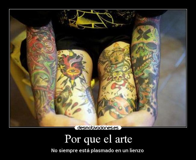 Por que el arte -
