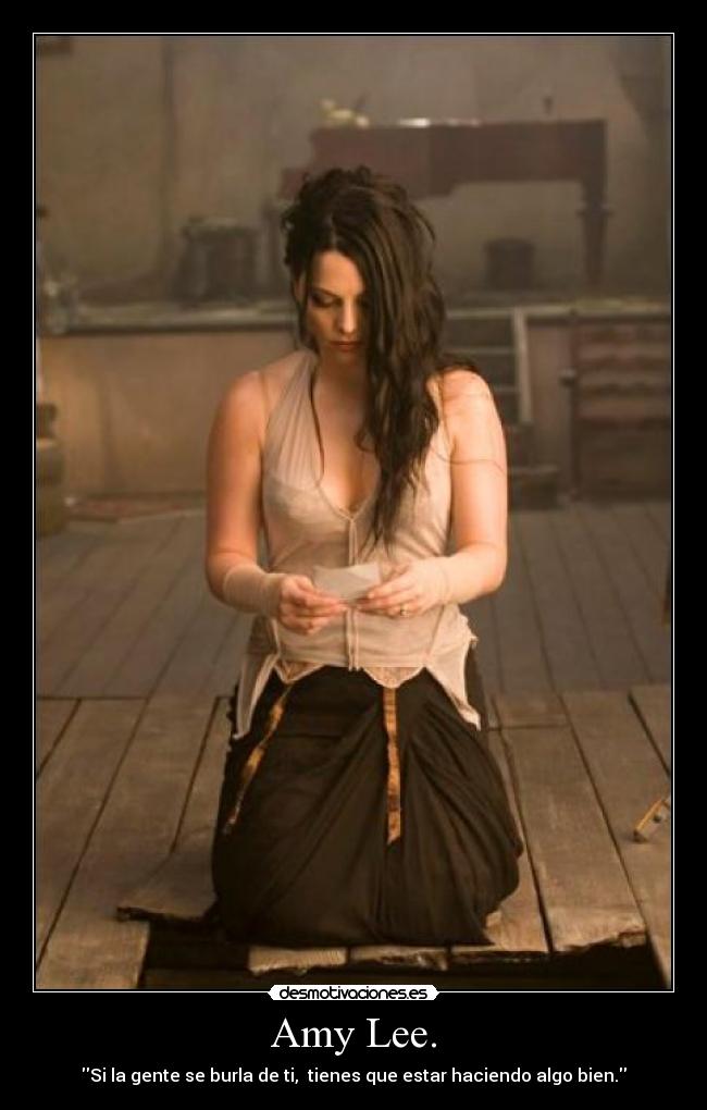 Amy Lee. - 