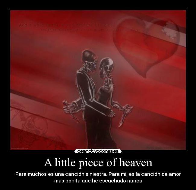 A little piece of heaven - 