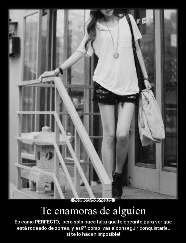 Te enamoras de alguien - 