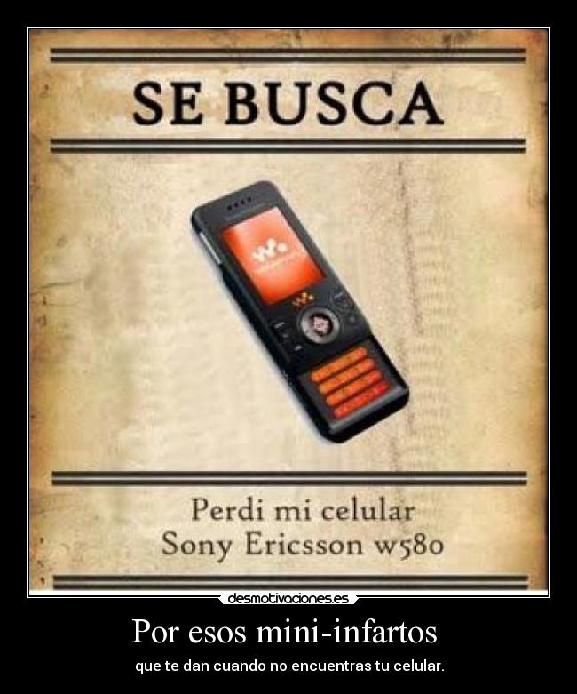 carteles infartos celular desmotivaciones