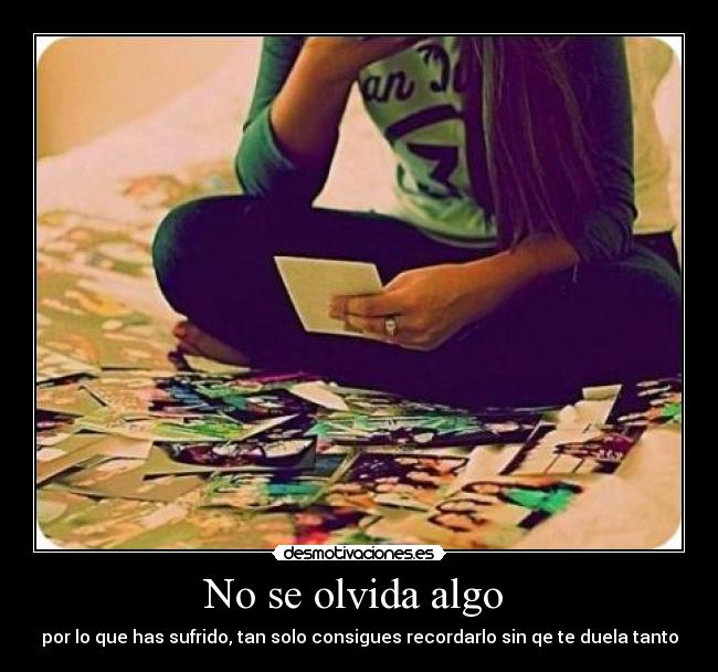 No se olvida algo  - 