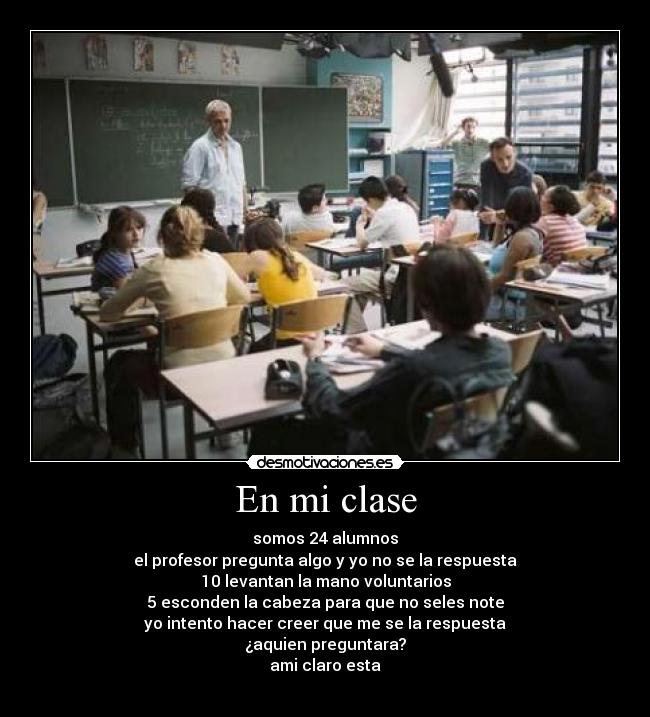 En mi clase - 
