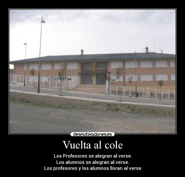 Vuelta al cole -