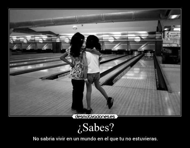 ¿Sabes? - 