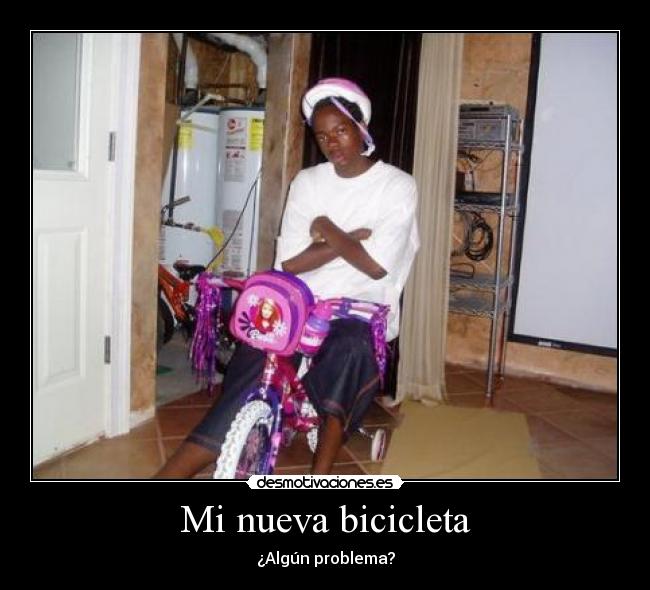 Mi nueva bicicleta - ¿Algún problema?