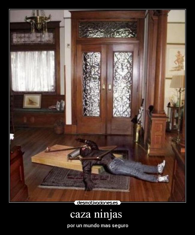 caza ninjas - por un mundo mas seguro