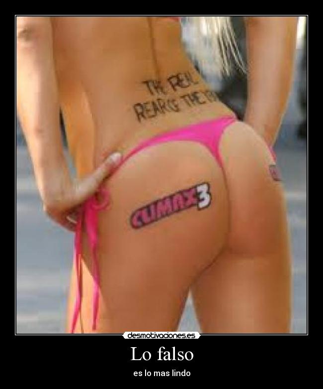 Lo falso - 