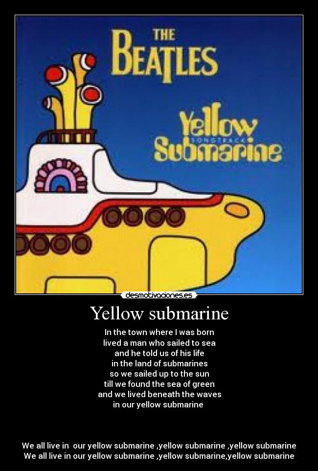 Yellow submarine -