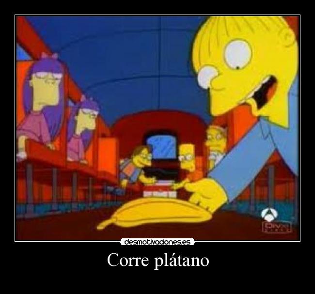 Corre plátano -