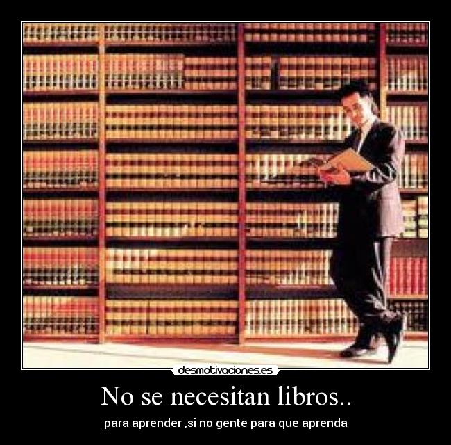 carteles libros desmotivaciones