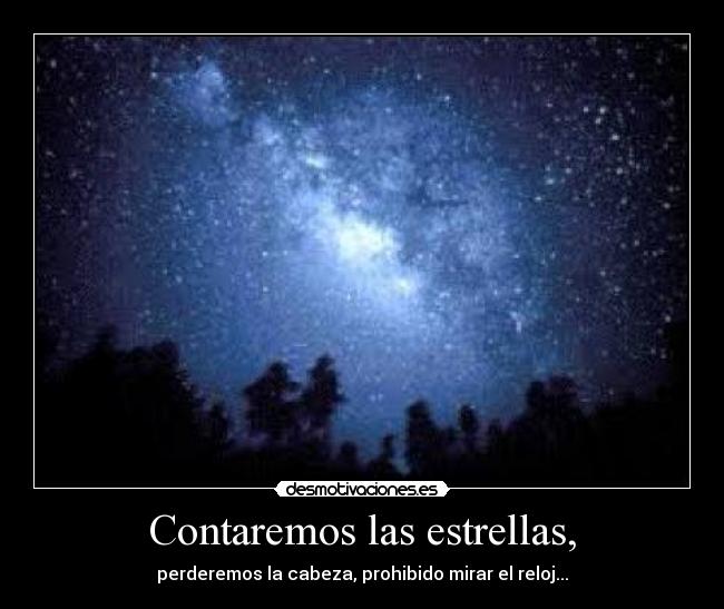 Contaremos las estrellas, - 