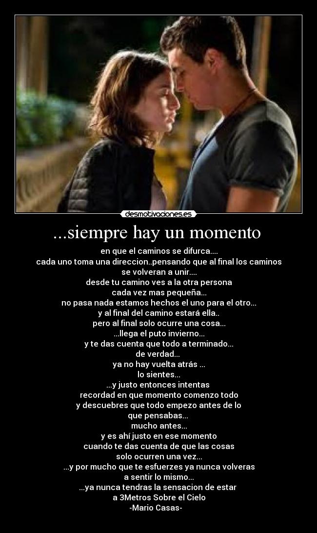 ...siempre hay un momento -