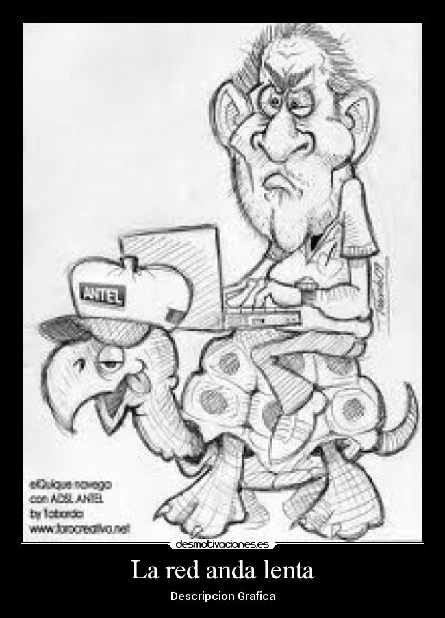 La red anda lenta -