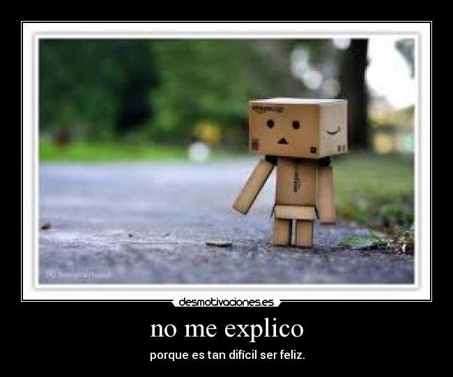 no me explico -