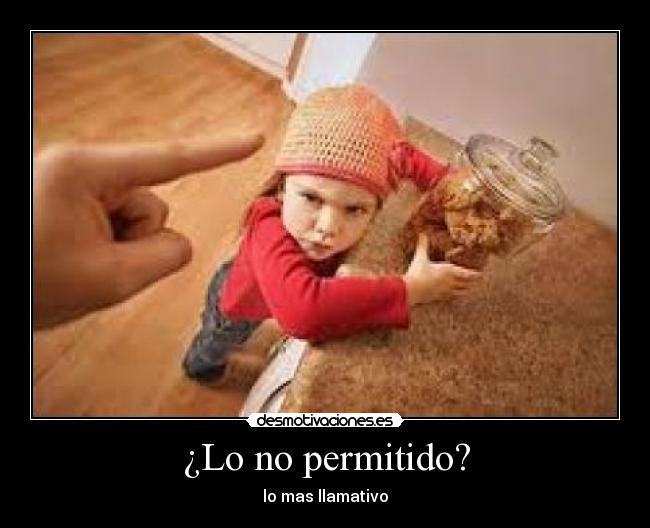 ¿Lo no permitido? - 