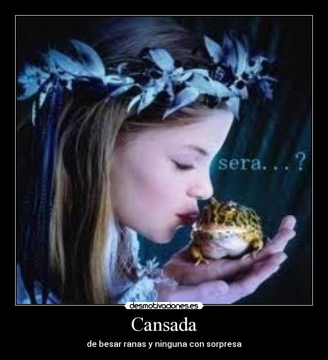 Cansada -