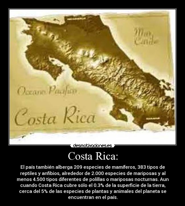 Costa Rica: -
