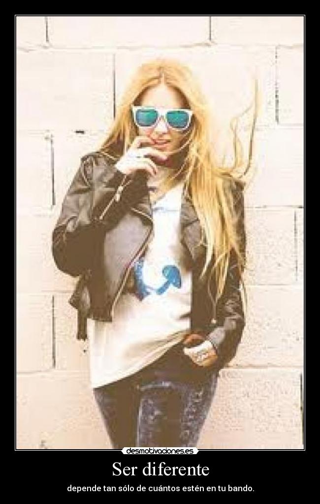 Ser diferente - 