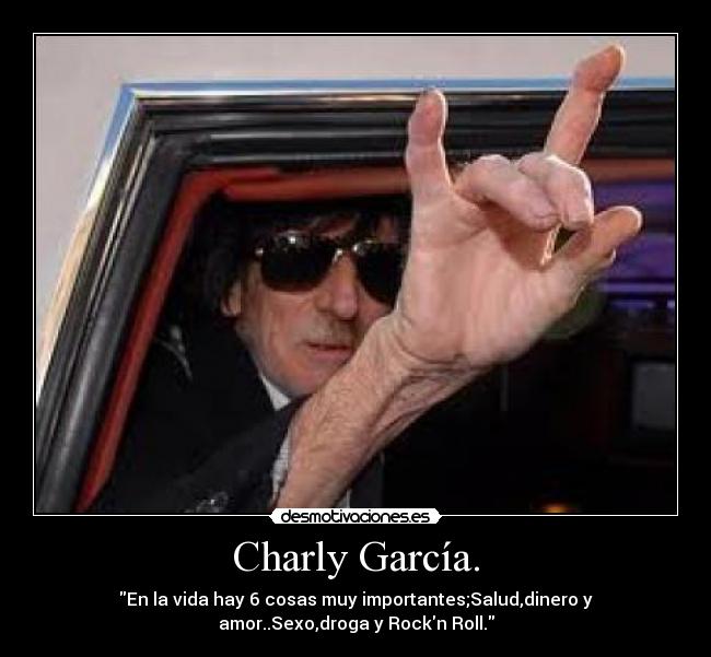 Charly García. -