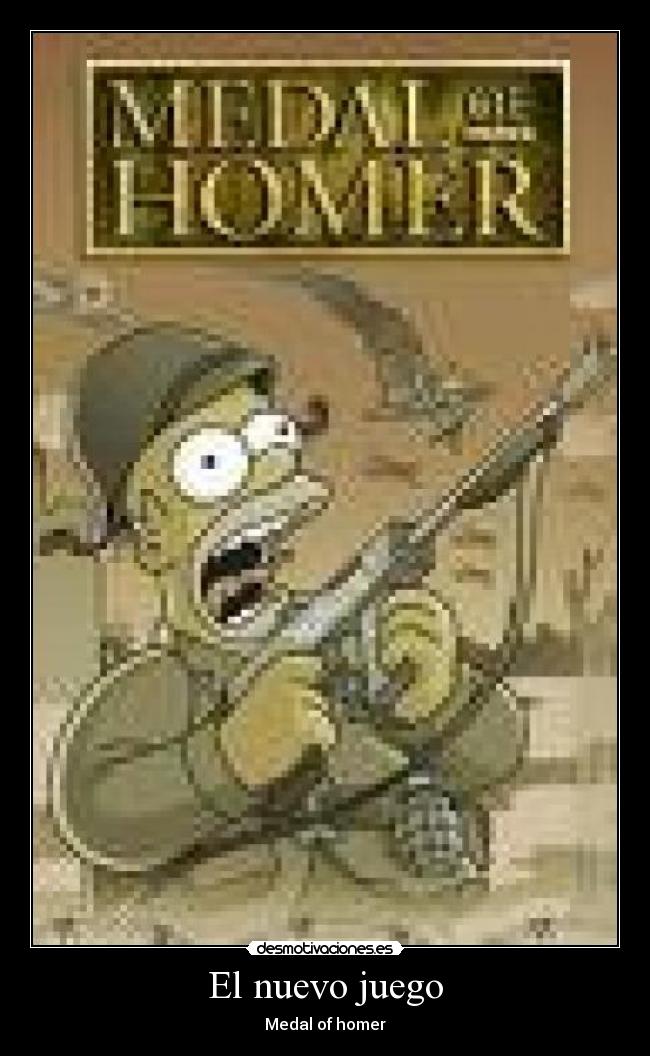 El nuevo juego - Medal of homer