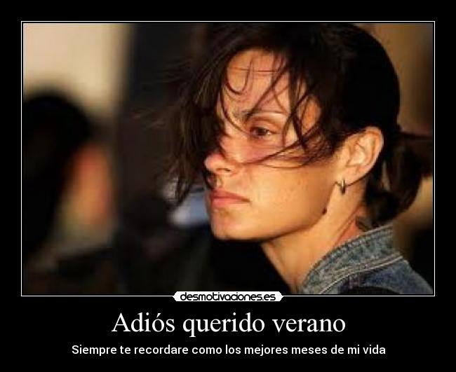 Adiós querido verano - 