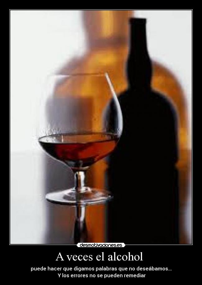 carteles alcohol desmotivaciones