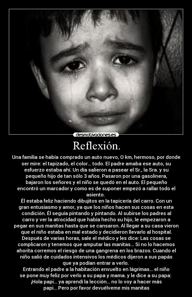Reflexión. - 