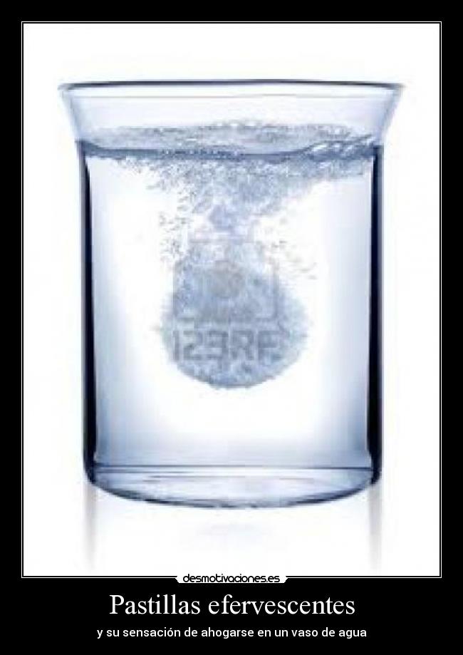 Pastillas efervescentes -