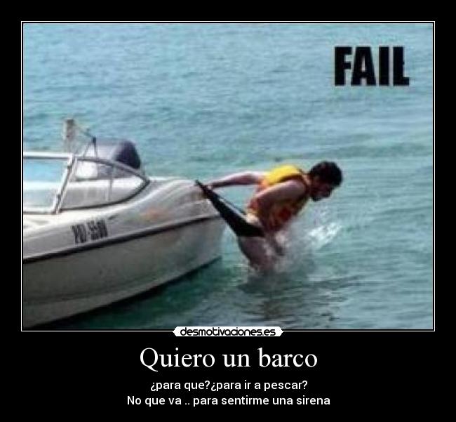 Quiero un barco - 