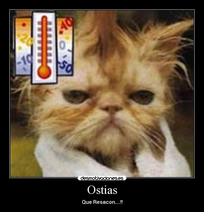 Ostias - Que Resacon....!!