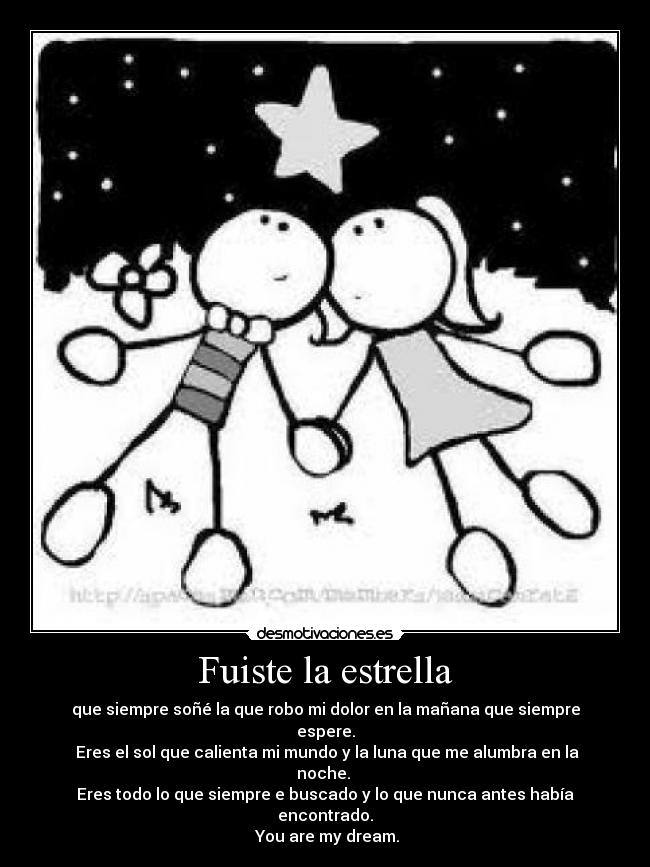 carteles fuiste estrella desmotivaciones