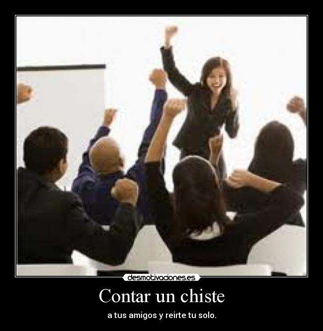 Contar un chiste - 